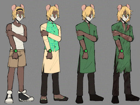 Small bundle (1 full body), +3 additional outfits, +Color ($130)